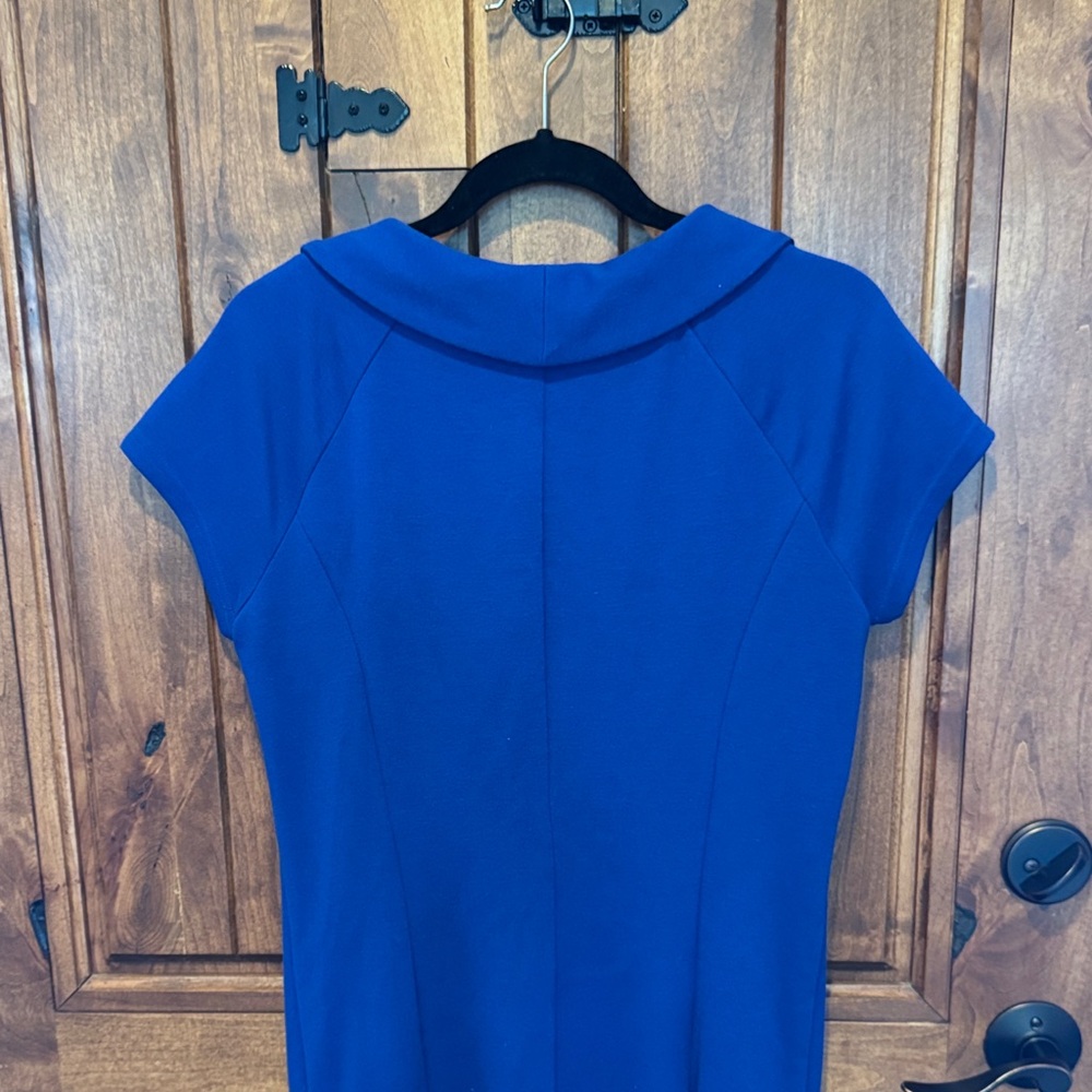 Coldwater Creek Royal Blue Midi Dress - Picture 7 of 8